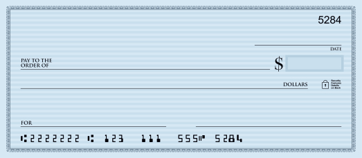 chase checkbook desings